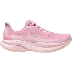 Pink - Women Running Shoes Hoka Mach 6 W - Pink Twilight/Lemonade