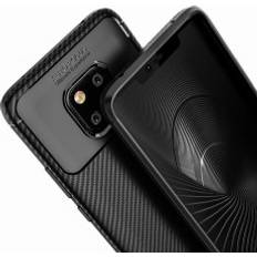 Huawei Mate 20 Pro Mobilcovers ExpressVaruhuset Shockproof Full Carbon V4 Case for Huawei Mate 20 Pro