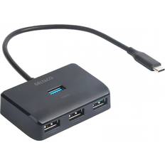 Deltaco USB-hubs Deltaco USB-C Hub 5 Gbps 480 Mbps