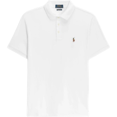 Slim fit soft touch polo shirt' Polo Ralph Lauren Slim Fit Soft Touch Polo Shirt - White