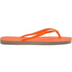 Havaianas Square Glitter Neon - Beige/Orange