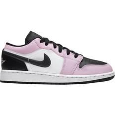 Nike Air Jordan 1 Low GS - Arctic Pink/Black/White