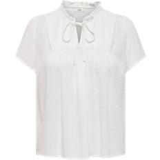 Only Loose Fitted Top - White/Cloud Dancer