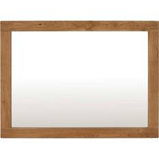 Interior Details Roseland Furniture Zelah Oak Rustic Waxed Wall Mirror