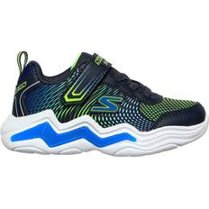 Skechers Kid's S-Lights Erupters IV - Navy/Lime