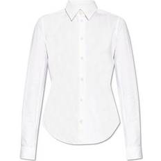Diesel Skjortor Diesel Chemise Avec Col Logo Brodé Femme - Blanc