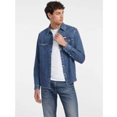Guess Herr Skjortor Guess Slim Denim Skjorta Herr -
