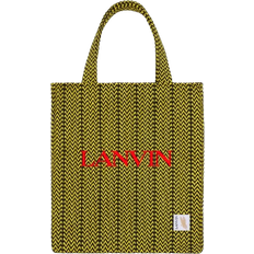 Unisexo Bolsos de tela Lanvin Future Curb Tote Bag - Black/Corn