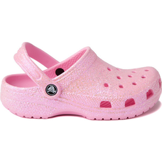 Kid's Crocs Classic Glitter Clog - Flamingo Pink