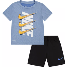 Nike Toddler Boy's Dri-Fit Dropset Short Set - Polar