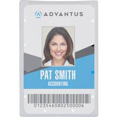 ID Badge Holder Vertical 2.125x3.38" 25-pack