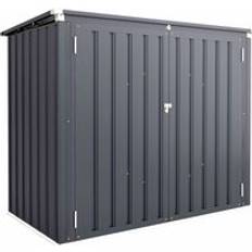 YODOLLA 1.5x0.8m Storage Shed, Bike Shed Double (Building Area )