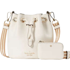 Magnetische Sluiting Emmertassen Kate Spade Rosie Mini Bucket Bag - Parchment Multi