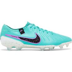 Nike tiempo 10 elite NIKE Tiempo Legend 10 Elite FG Low Top - Hyper Turquoise/Black