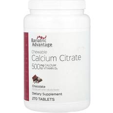 Choklad Vitaminer & Mineraler Bariatric Advantage Chewable Calcium Citrate, Chocolate 270 st