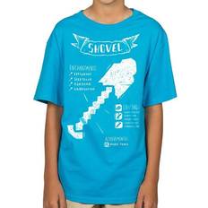 Minecraft Barnkläder Minecraft Shovel Diagram T-shirt Barn