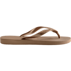 Femme - Or Chaussons et Sandales Havaianas Top Tiras - Rose Gold