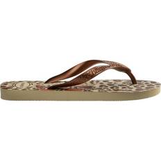 Marrone Infradito Havaianas Top Animals - Sand Grey/Metallic Copper