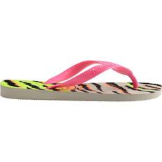 47 ⅓ Flip-Flops Havaianas Top Animals - Beige/Pink