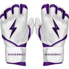 Baseball Gloves & Mitts Bruce Bolt Chrome Series Long Cuff Batting Gloves