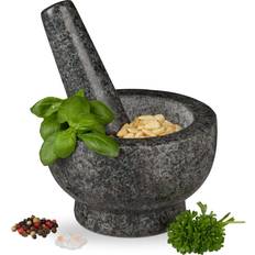 Relaxdays Robust & Durable Pestles & Morters