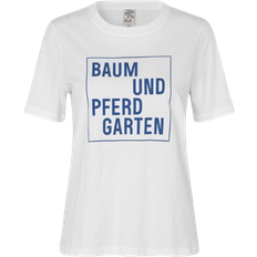 Baum und Pferdgarten Jawo T-shirt - Bright White Marine Logo