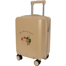 Konges Sløjd Travel Suitcase 45cm - Bow Kitty