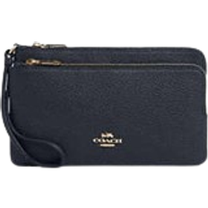 Coach Double Zip Wallet - Gold/Midnight