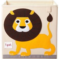 3 Sprouts Cube De Rangement Lion