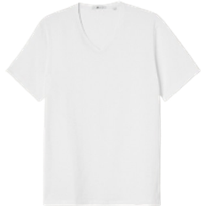Bläck Core V Neck T-shirt - White