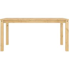 Pine Dining Tables vidaXL Panama Natural Dining Table 80x160cm