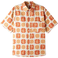 Dobber Men's Roma Print Shirt - Orange
