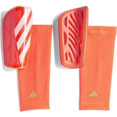 Orange Shin Guards adidas Tiro League Shin Guard - Red/ White