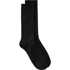 Bläck Wigan Rib Sock - Black