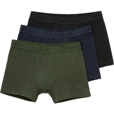 Bomull - Herr Kalsonger på rea Bläck Cotton Boxer Brief 3-pack - Multi Green