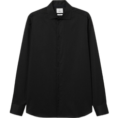 Slits Skjortor Bläck Leon Premium Twill Shirt - Black