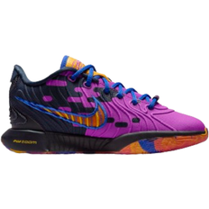 Nike Scarpe da Basket Nike LeBron XXI SE GS - Hyper Violet/Obsidian/University Gold/Hyper Royal