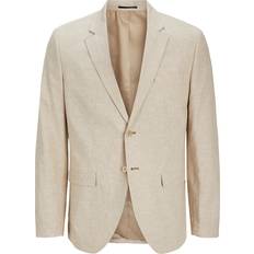 Herren - Slim-fit Jacketts Jack & Jones Riviera Slim Fit Blazer - Beige/Travertine