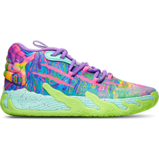 Basketball Shoes Puma Junior X Lamelo Ball MB.03 Be You - Purple Glimmer/Knockout Pink/Green Gecko