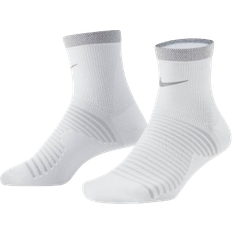 Nike Spark Lightweight Running Ankle Socks Unisex - White/Reflect Silver