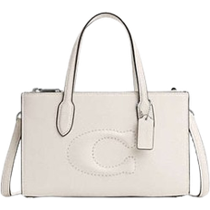 Coach Nina Small Tote Bag - Silver/Chalk