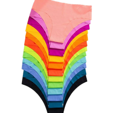 Shein Trosor Shein 12pcs/set Ladies' Solid Color Triangle Panties