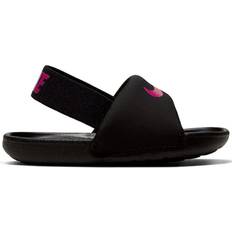 Nike Kawa Slide TD - Black/Vivid Pink/Black