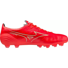 Damen - Rot Fußballschuhe Mizuno Alpha Elite - FCoral2/White/Bolt2