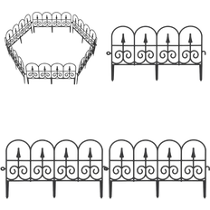 Metal Fences Dundee Deco Garden Fence 12 pcs