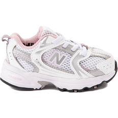 Sport Shoes New Balance Toddler's 530 Bungee - White with Mid Century Pink