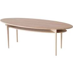 Oscarssons Möbel Bord Oscarssons Möbel Celia White Oiled Oak Soffbord 140x56cm