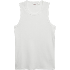 Dobber Överdelar Dobber Benjamin Tank Top - White