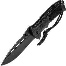 One hand Mil-Tec One-Hand Black Paracord Firestarter