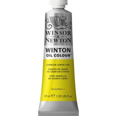 Gule Oljemaling Winsor & Newton Winton Oil Color Cadmium Lemon Hue 37ml